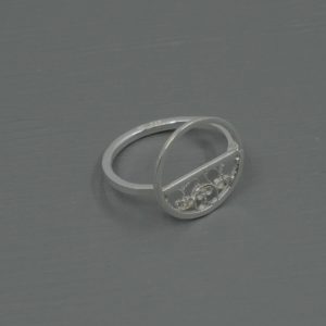 Bague en filigrane d'argent 925