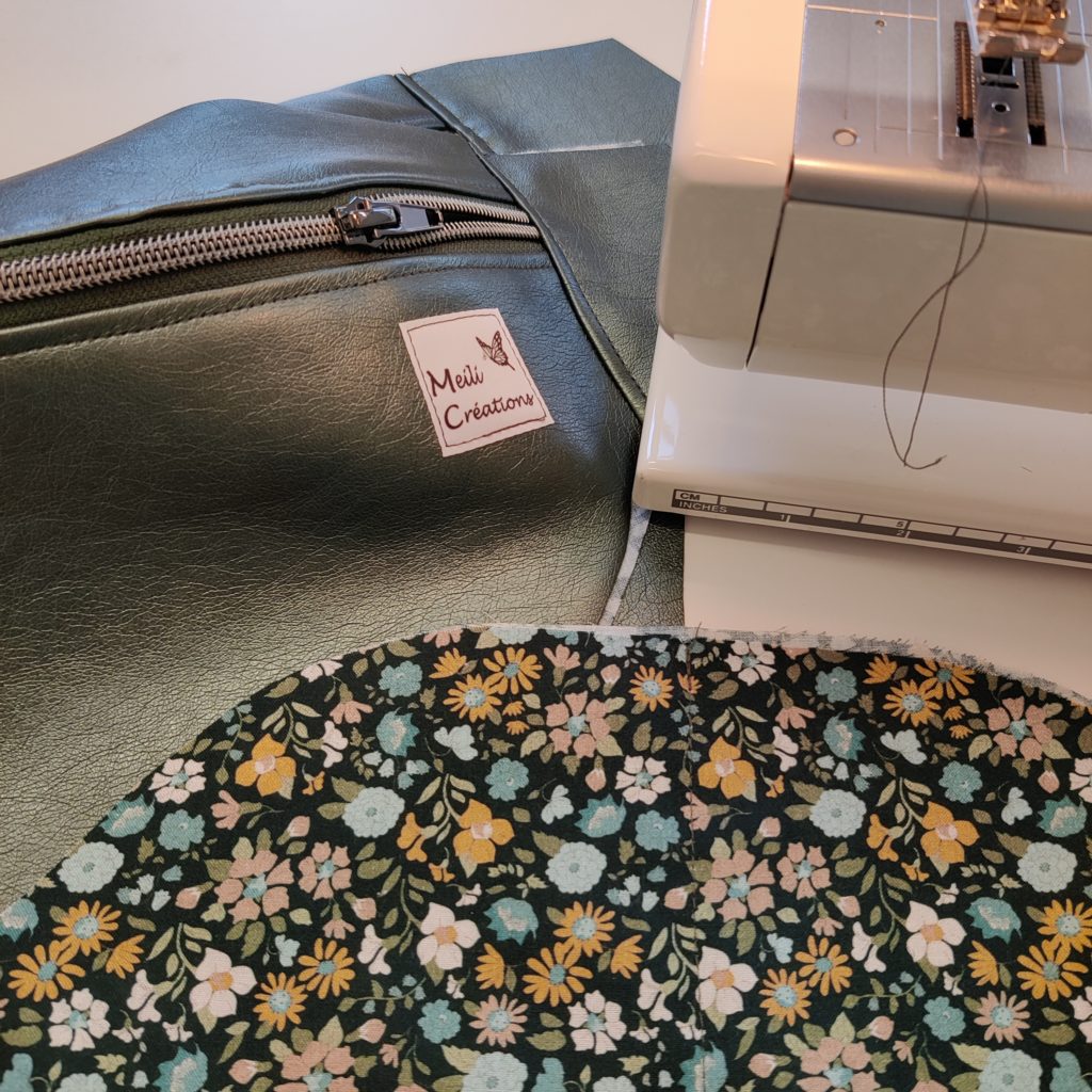 Création d'un sac banane en couture