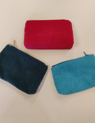 Trousse créées lors d'un atelier couture