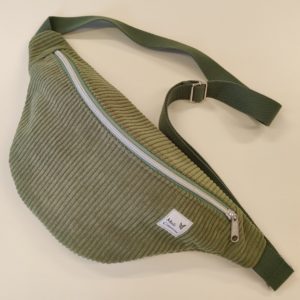 Grande Banane Kaki - Velours Côtelé