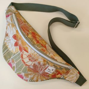 Grande Banane Fleurs Pavot – Jacquard