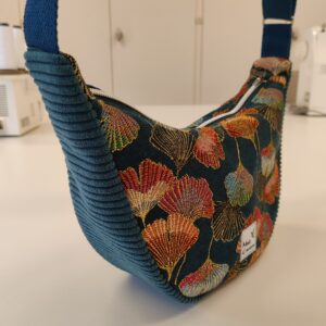 Sac Demi-Lune Ginko Multicolore – Jacquard