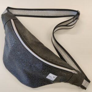 Petite Banane Sparkle noir - Similicuir