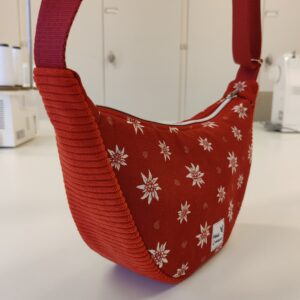 Sac Demi-Lune Edelweiss -Jacquard