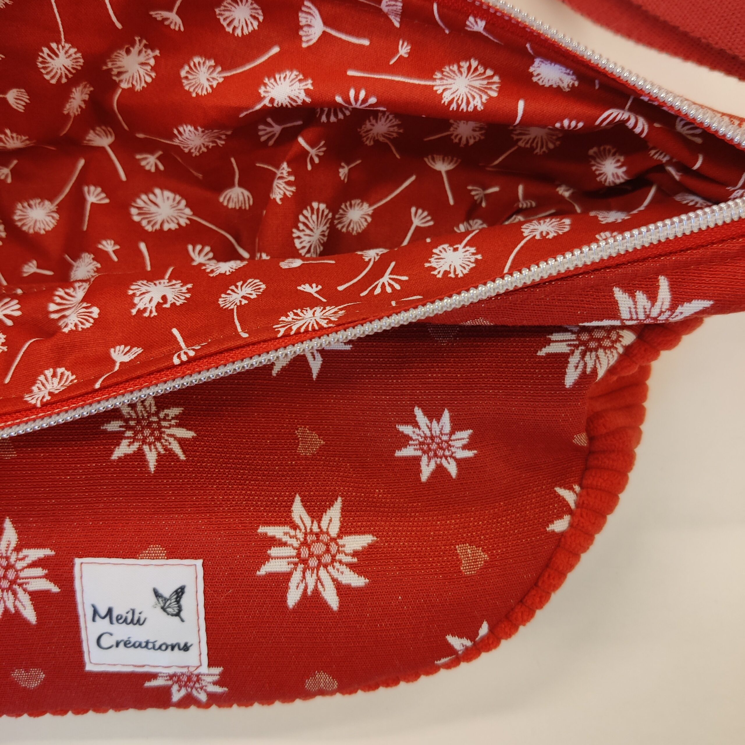 Sac Demi-Lune Edelweiss -Jacquard – Image 2
